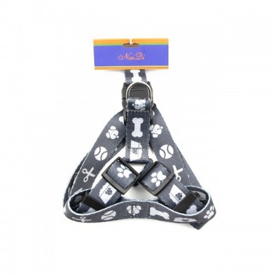 High Quality Adjustable Polyester Training Custom Printed Dog Harness