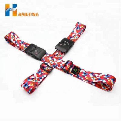 China Supply Fashion Traveling Personalized Elastic Luggage Strap