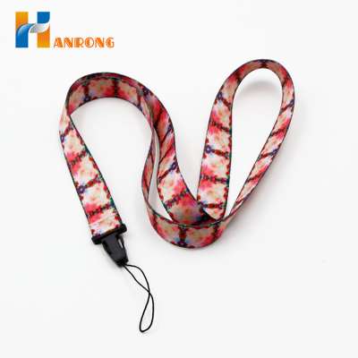 Personalized Logo Cheap Neck Printed Custom Polyester Lanyards with ID Card Holder